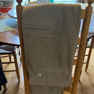 Mens 40 x 32 khaki Carhartt pants